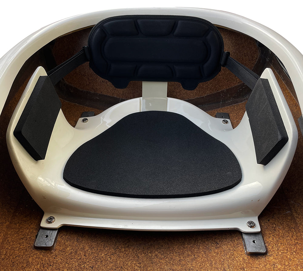 Melker's all-new seat brings an exceptional comfort for full days on the water